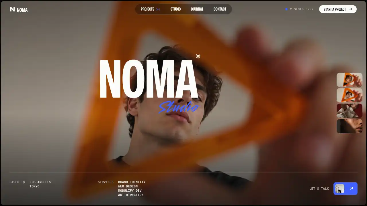 Noma Studio template preview