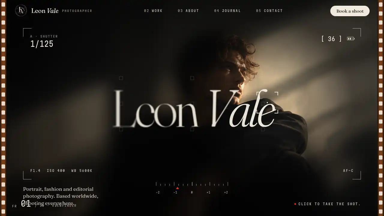 Leon Vale template preview